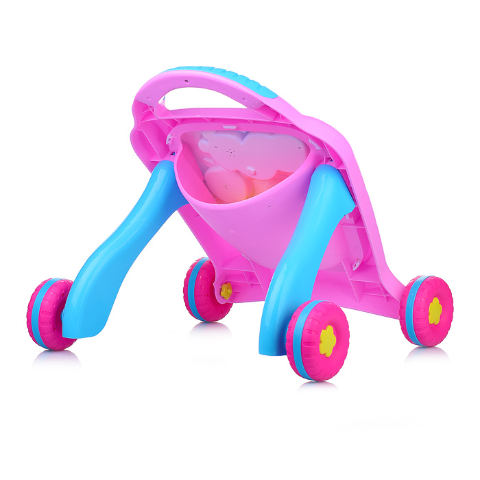 Фото к товару Ходунки 8773 "Милые животные" цвет розовый-голубой, свет, звук Ходунки 8773 "Милые животные" цвет розовый-голубой, свет, звук