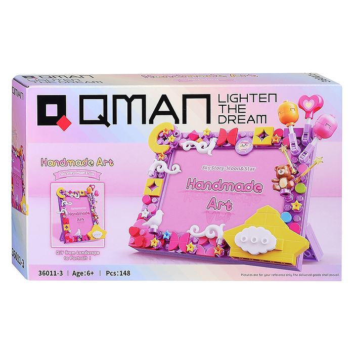 Конструктор 36011-3 "Фоторамка" (148 дет.) Конструктор 36011-3 "Фоторамка" (148 дет.)