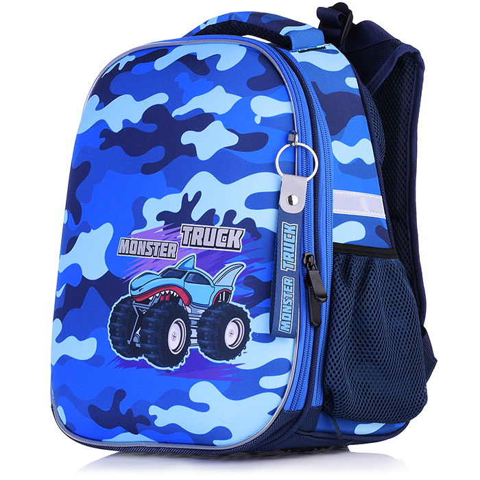 Фото к товару Рюкзак каркасный "Милитари акула" 2 отделения на молнии Рюкзак каркасный "Милитари акула" 2 отделения на молнии