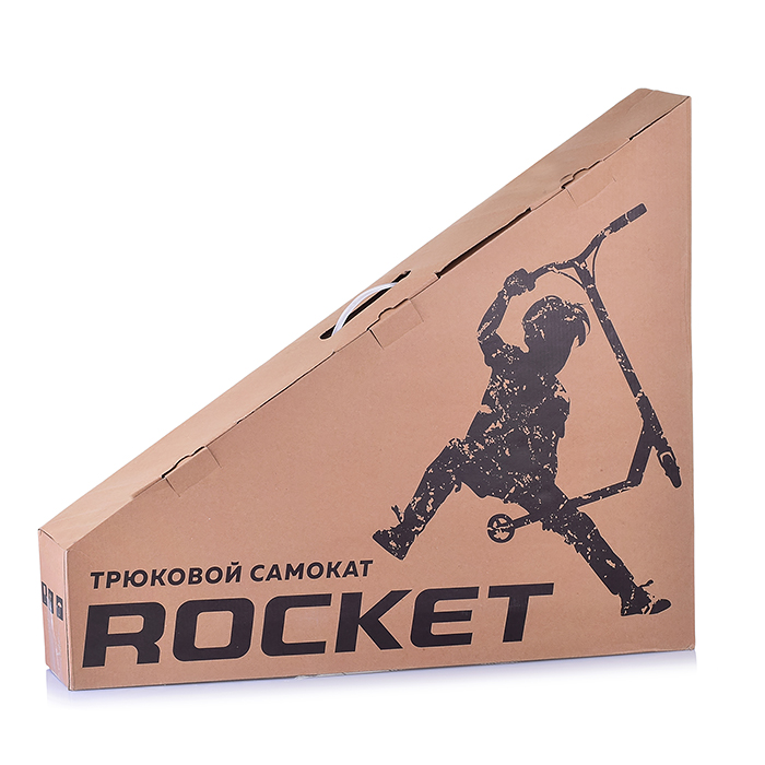 Фото к товару Самокат трюковый ROCKET,колеса PU/пластик 100 мм,ABEC 7, зелёный Самокат трюковый ROCKET,колеса PU/пластик 100 мм,ABEC 7, зелёный