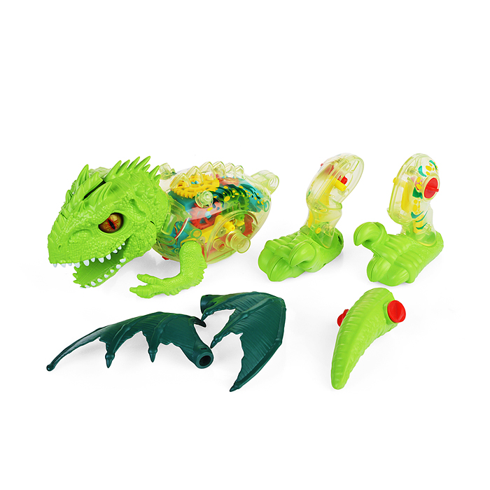 Конструктор динозавр M8018-65 "Древний мир" с отверткой, в коробке