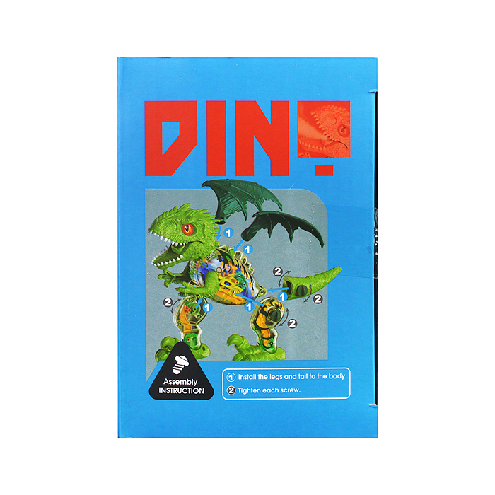 Конструктор динозавр M8018-65 "Древний мир" с отверткой, в коробке