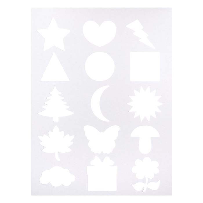 Фото к товару Картон цветной и белый А4 10л 9цв + 2 трафарета "Фигуристка" Картон цветной и белый А4 10л 9цв + 2 трафарета "Фигуристка"