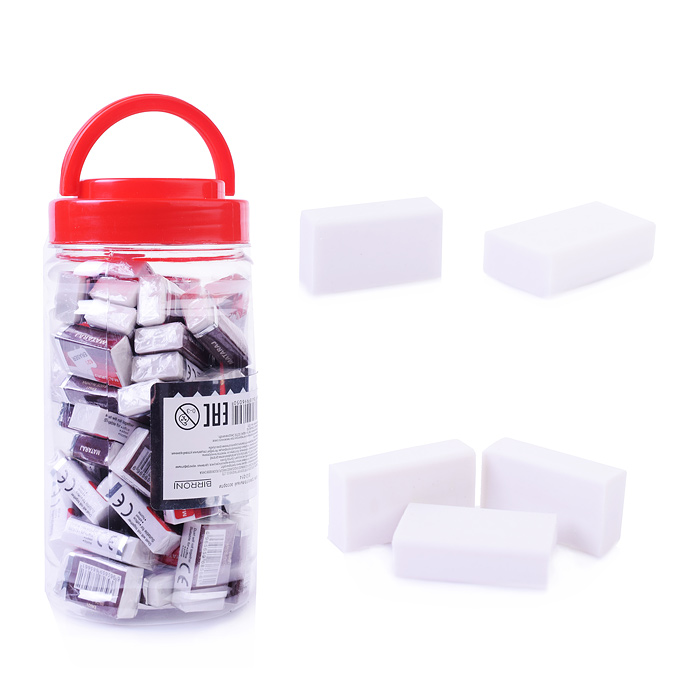 Ластик прямоугольный в бумажном держателе термопластичная резина Ластик прямоугольный в бумажном держателе термопластичная резина