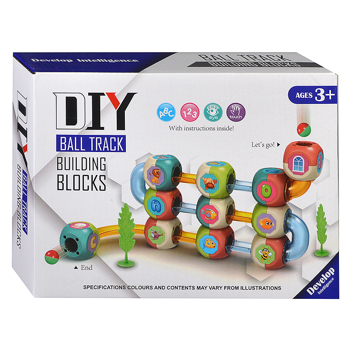 Фото к товару Конструктор 138A-12 "Ball Track-4" в коробке Конструктор 138A-12 "Ball Track-4" в коробке