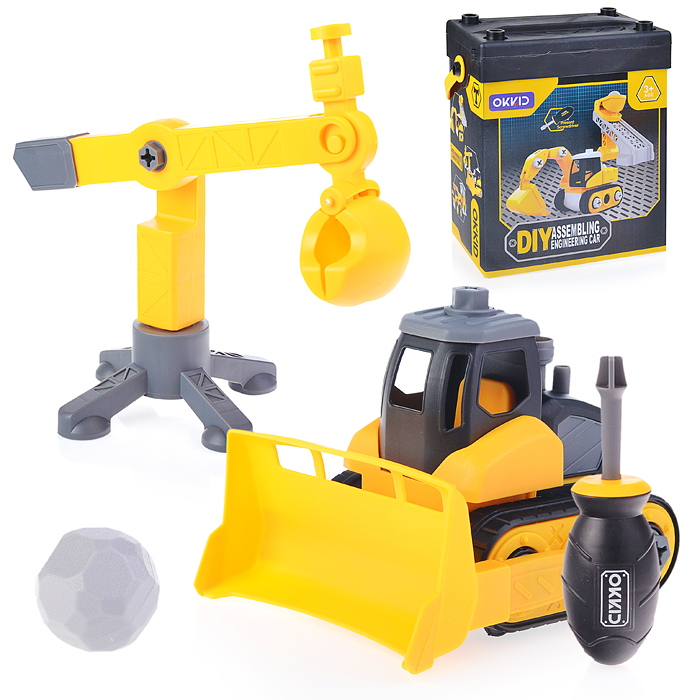 Машина - конструктор 1042 "Строительная техника" в коробке Машина - конструктор 1042 "Строительная техника" в коробке