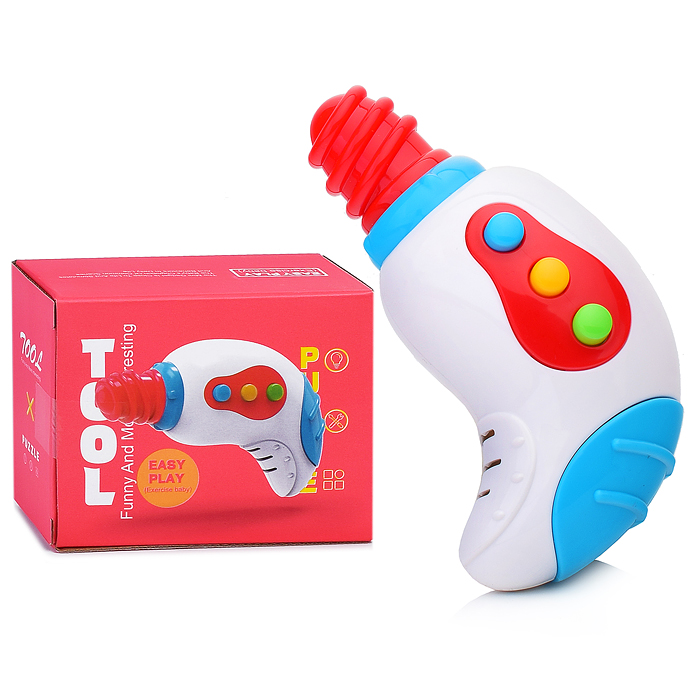 Музыкальная игрушка 8010-2A "Дрель" в коробке Музыкальная игрушка 8010-2A "Дрель" в коробке