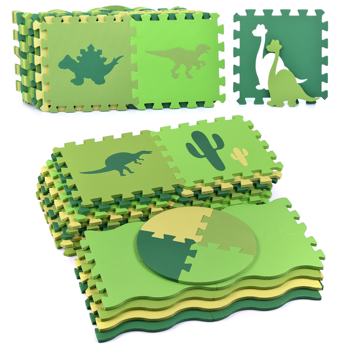 Фото к товару Развивающий коврик-пазл 00-2851 "Юрский период" 30*30*1см Развивающий коврик-пазл 00-2851 "Юрский период" 30*30*1см