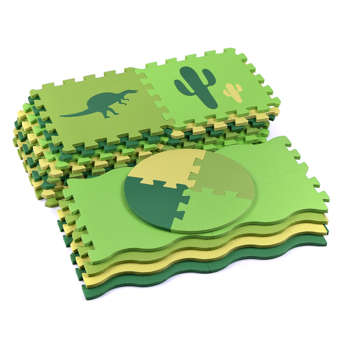 Фото к товару Развивающий коврик-пазл 00-2851 "Юрский период" 30*30*1см Развивающий коврик-пазл 00-2851 "Юрский период" 30*30*1см