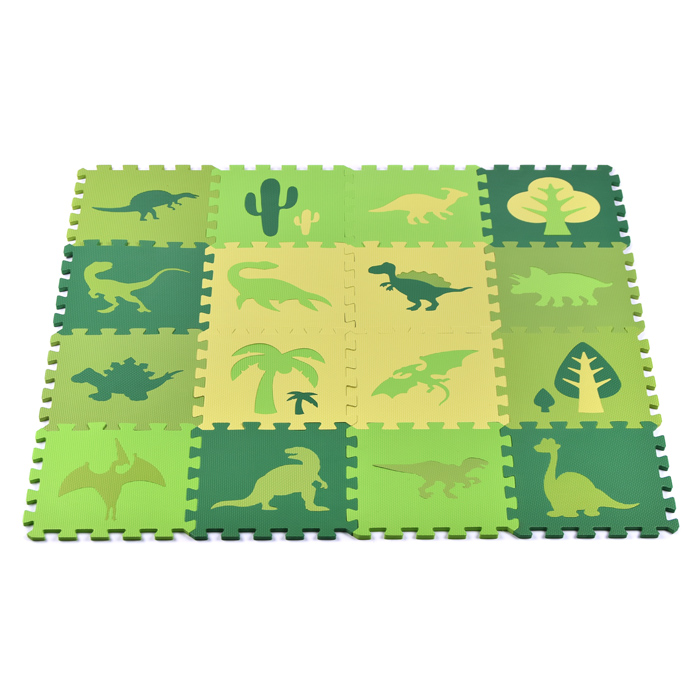 Фото к товару Развивающий коврик-пазл 00-2851 "Юрский период" 30*30*1см Развивающий коврик-пазл 00-2851 "Юрский период" 30*30*1см