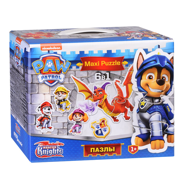 Пазлы 6в1 "Щенячий патруль" (Никелодеон) Пазлы 6в1 "Щенячий патруль" (Никелодеон)