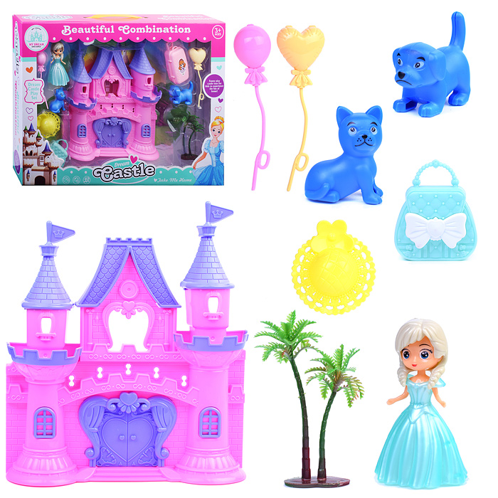 Игровой набор YS-13 "Замок" в коробке Игровой набор YS-13 "Замок" в коробке