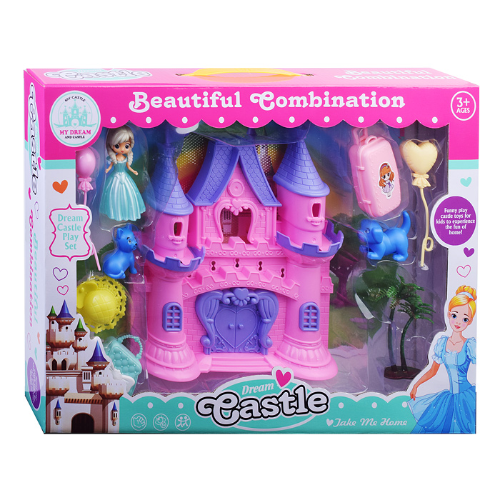 Игровой набор YS-13 "Замок" в коробке