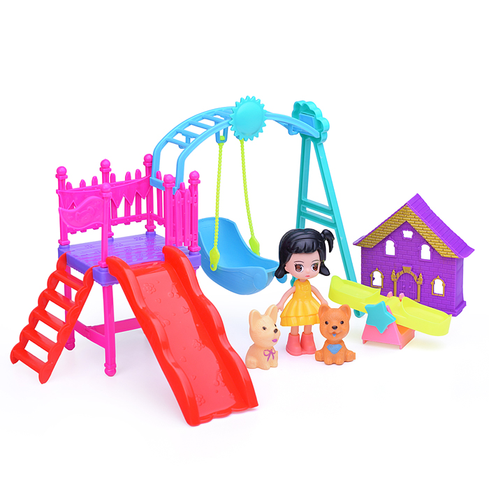 Фото к товару Набор HY001-A1 "Питомцы" Детский парк, в коробке Набор HY001-A1 "Питомцы" Детский парк, в коробке