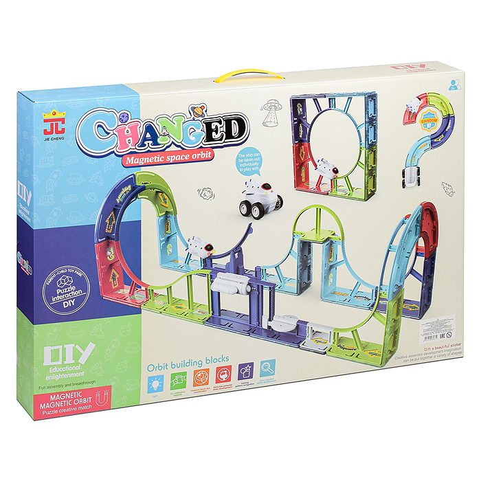 Фото к товару Трек AQ-883 "Крутой вираж" в коробке Трек AQ-883 "Крутой вираж" в коробке