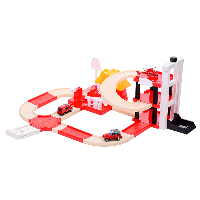 Парковка 558-39A "Пожарная техника" в коробке