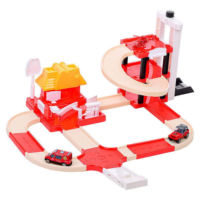 Парковка 558-39A "Пожарная техника" в коробке