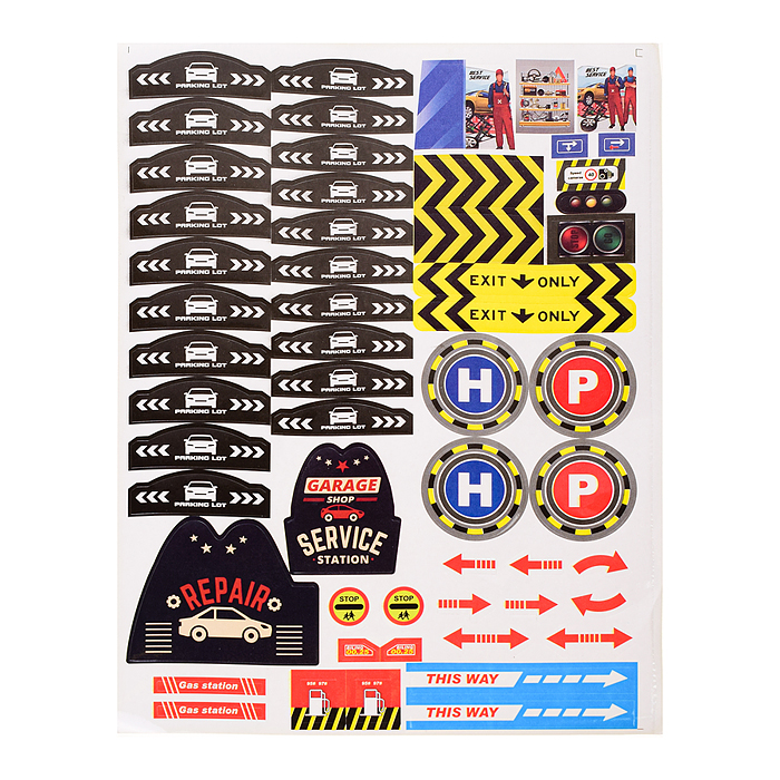 Парковка 558-39A "Пожарная техника" в коробке