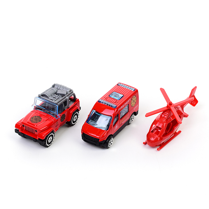 Парковка 558-39A "Пожарная техника" в коробке