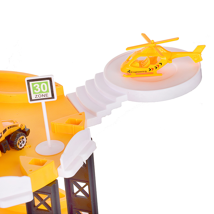 Парковка BBQ550-32B "Строительная техника" в коробке