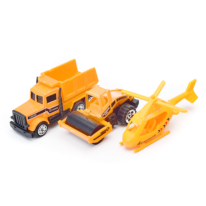 Парковка BBQ550-32B "Строительная техника" в коробке