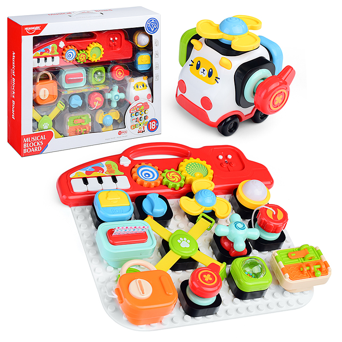 Бизиборд HE8081 "Яркий" в коробке Бизиборд HE8081 "Яркий" в коробке