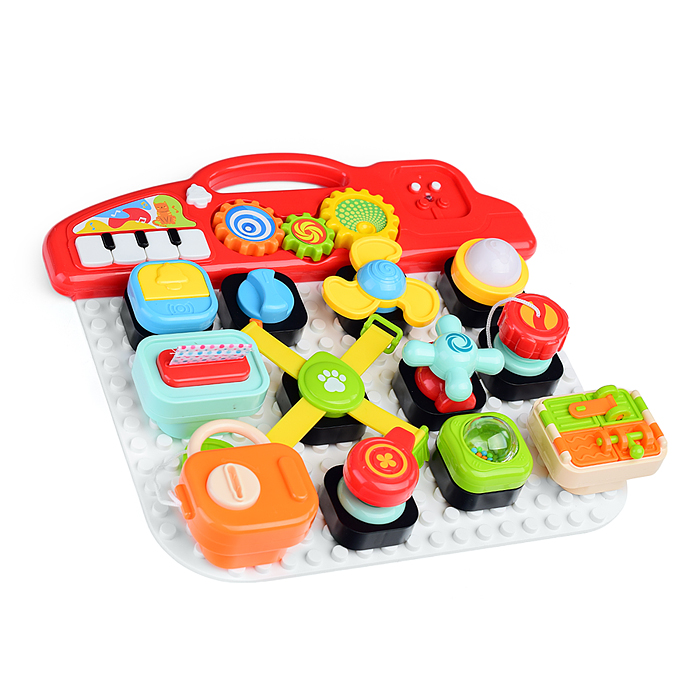 Фото к товару Бизиборд HE8081 "Яркий" в коробке Бизиборд HE8081 "Яркий" в коробке