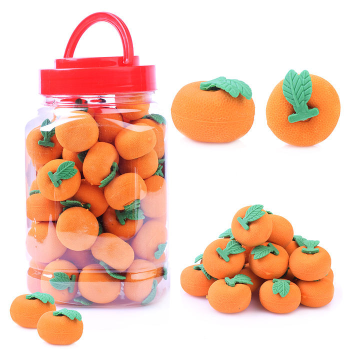 Ластик "Апельсин" термопластичная резина, в банке, можно использовать как счетный матери Ластик "Апельсин" термопластичная резина, в банке, можно использовать как счетный матери