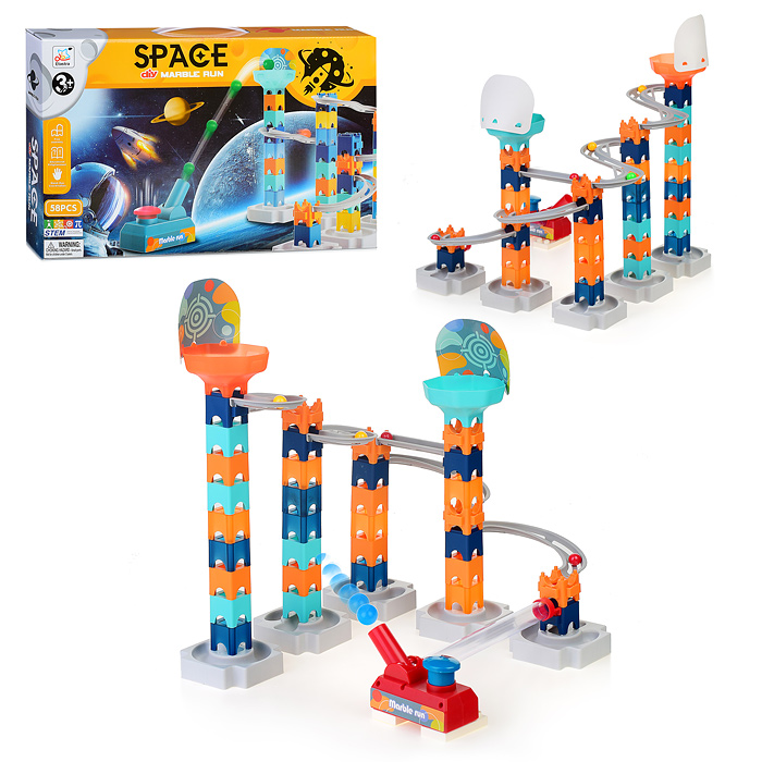 Конструктор YDX302 "КосмоШар" (58 дет.) в коробке Конструктор YDX302 "КосмоШар" (58 дет.) в коробке