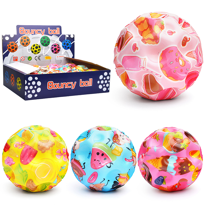 Мяч детский 00-5783 "Сладости" в коробке