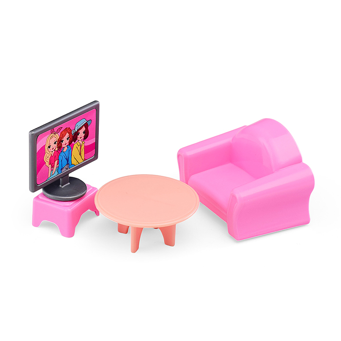 Фото к товару Набор мебели для кукол Набор мебели для кукол