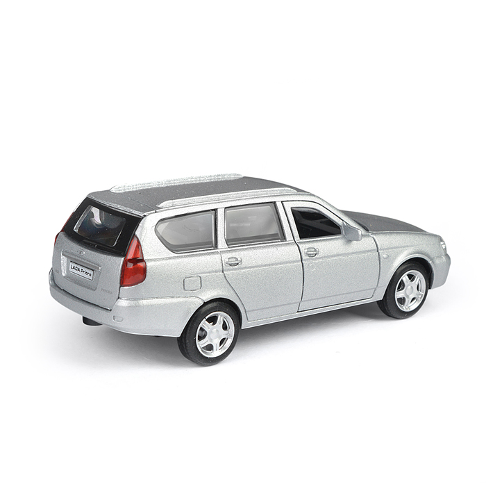 Фото к товару Машина металл LADA Priora 12 см, (двери, багаж, серебристый) инерц, в коробке Машина металл LADA Priora 12 см, (двери, багаж, серебристый) инерц, в коробке