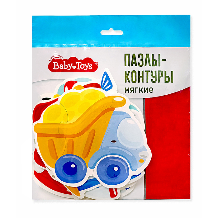 Фото к товару Пазлы-контуры мягкие "Транспорт" 6 штук Baby Toys Пазлы-контуры мягкие "Транспорт" 6 штук Baby Toys