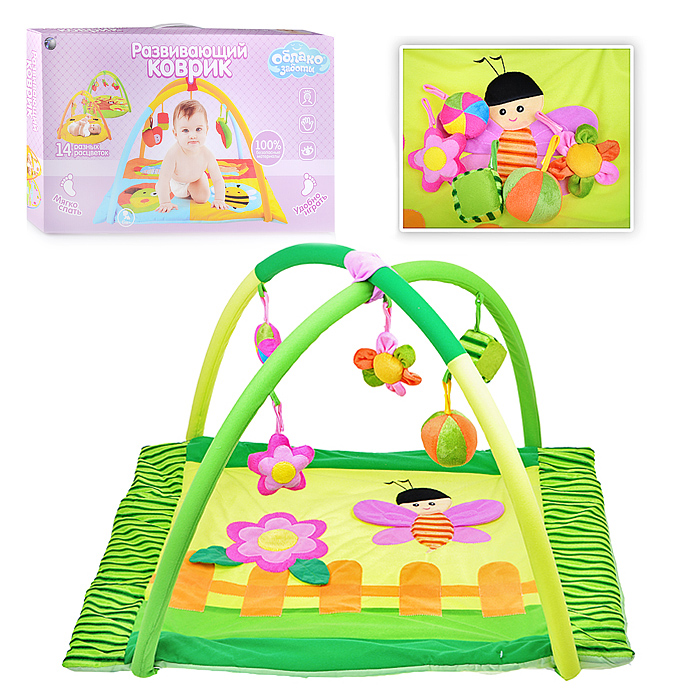 Развивающий коврик В01106 "Облако заботы" в коробке Развивающий коврик В01106 "Облако заботы" в коробке