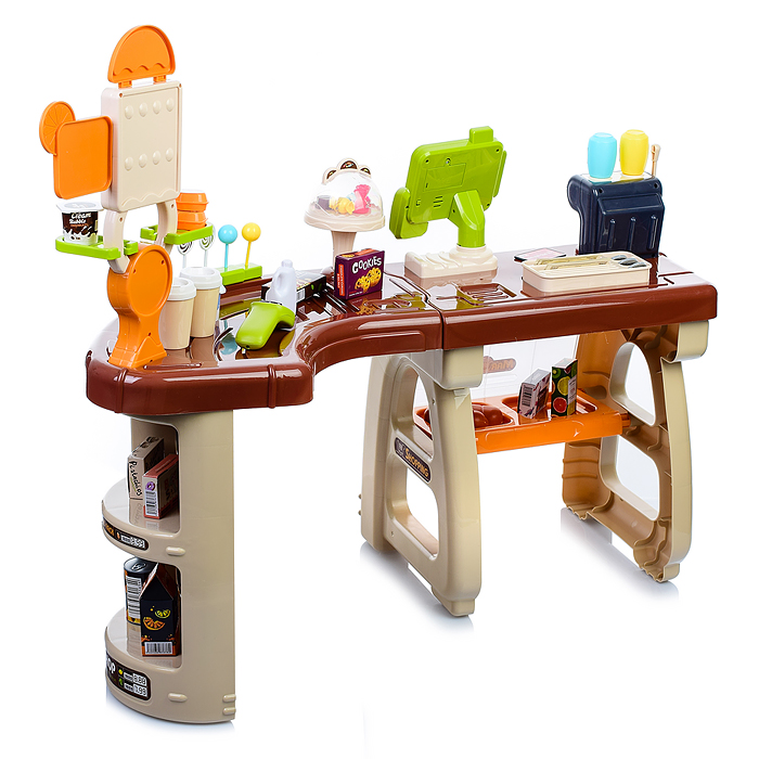 Игровой набор 668-68 "Супермаркет" (свет, звук) в коробке