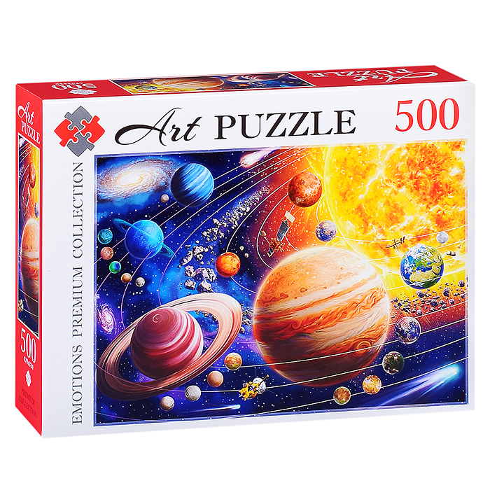 Пазлы 500 Artpuzzle "Солнечная система" 