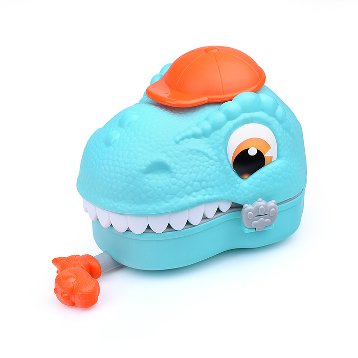 Фото к товару Автотрек 6625 "Дино: хранитель машин" (бирюзовый) в коробке Автотрек 6625 "Дино: хранитель машин" (бирюзовый) в коробке