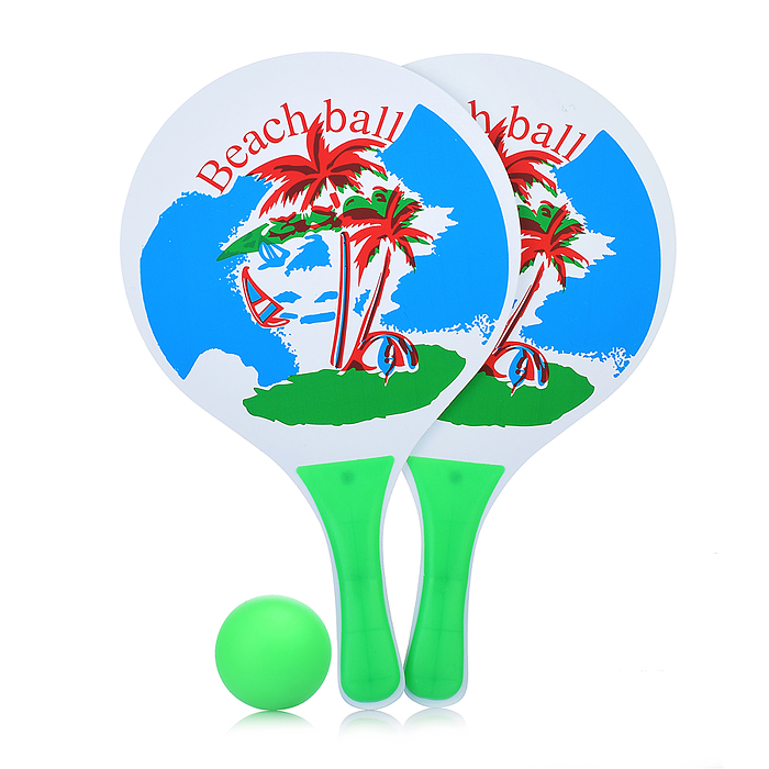 Набор детских ракеток JL8-02 "Лагуна" в сетке Набор детских ракеток JL8-02 "Лагуна" в сетке