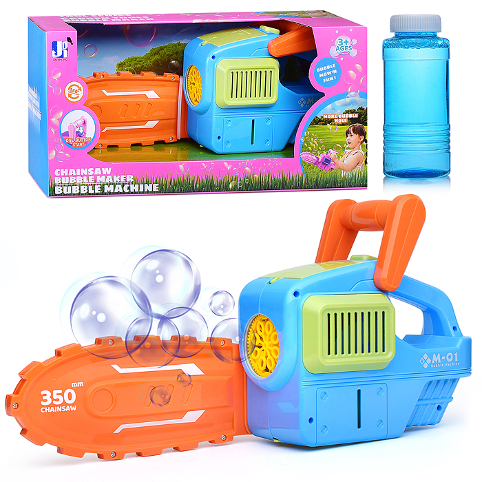 Игрушка для мыльных пузырей P81598A "Бензопила" в коробке Игрушка для мыльных пузырей P81598A "Бензопила" в коробке