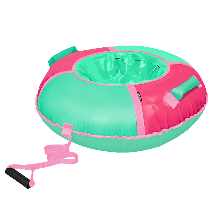 Фото к товару Игрушка. Тюбинг "Классик" 70см (розовый-мятный) Игрушка. Тюбинг "Классик" 70см (розовый-мятный)