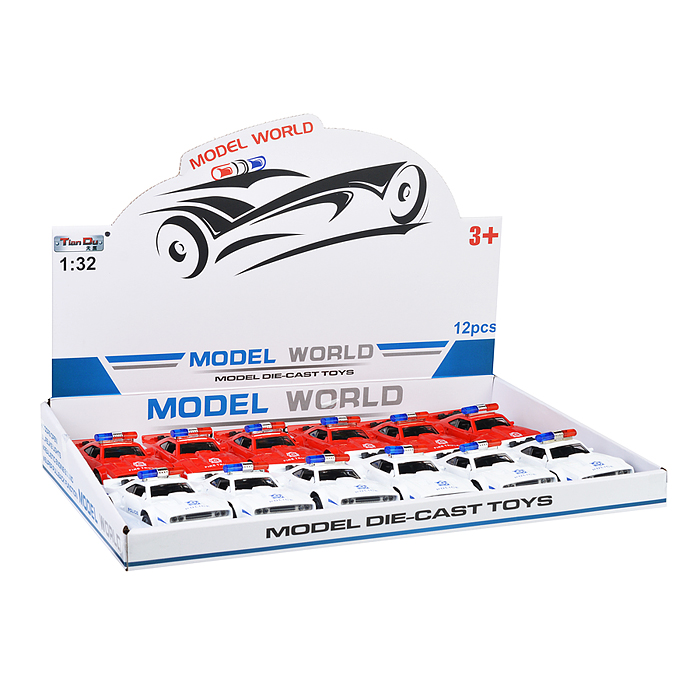 Фото к товару Машина F1106-4M "Полиция Лос-Анджелеса" метал., в дисплее Машина F1106-4M "Полиция Лос-Анджелеса" метал., в дисплее