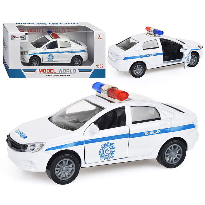 Машина F1133-3M "Городские службы" метал., в коробке