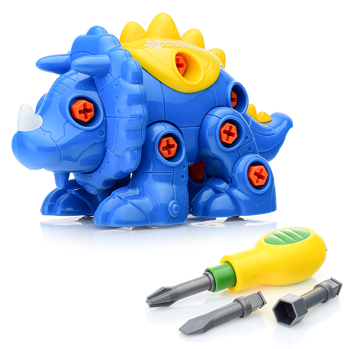 Конструктор 776 Динозавр "Собери сам" в пакете