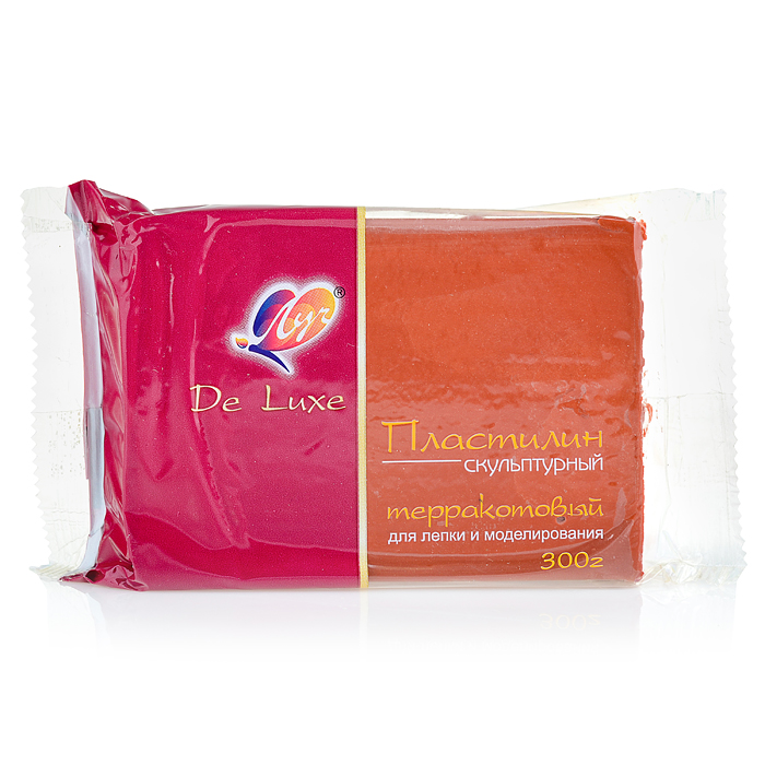 Пластилин скульптурный 300 гр (Терракотового цвета) Пластилин скульптурный 300 гр (Терракотового цвета)