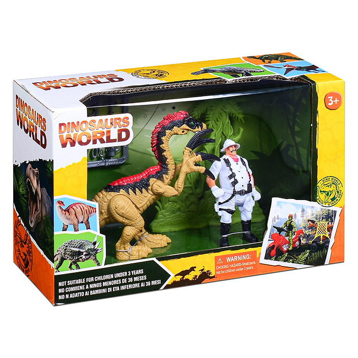 Фото к товару Набор с динозавром 2121-51E "Эпоха динозавров" в коробке Набор с динозавром 2121-51E "Эпоха динозавров" в коробке