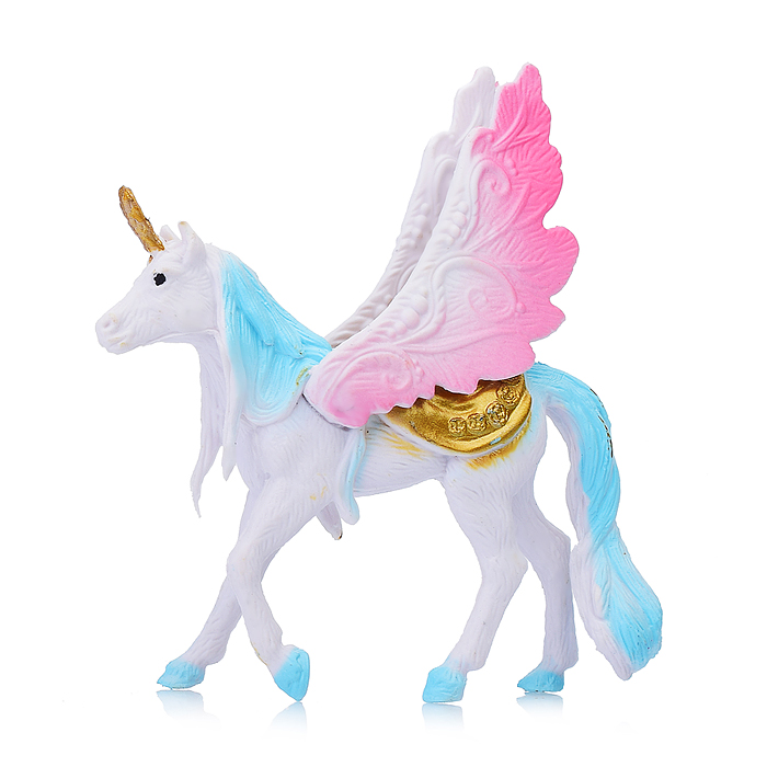 Фото к товару Лошадка 530 "Единорожка" в пакете Лошадка 530 "Единорожка" в пакете