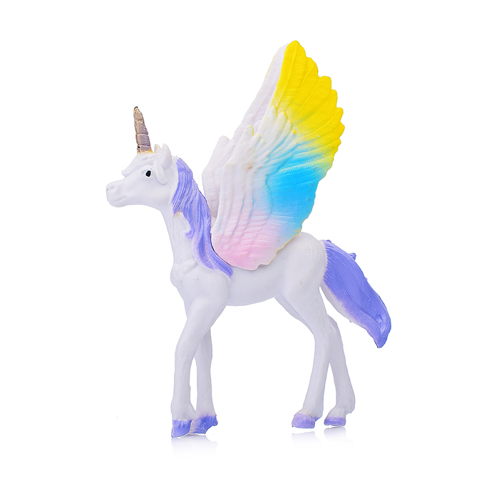 Фото к товару Лошадка 530 "Единорожка" в пакете Лошадка 530 "Единорожка" в пакете