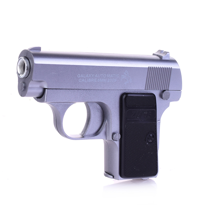 Фото к товару Пистолет пневматический металл 19,5х15х4см, в коробке Пистолет пневматический металл 19,5х15х4см, в коробке