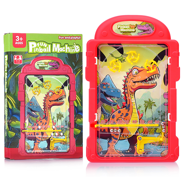 Настольная игра 33031 "Пинбол. Дино" в коробке Настольная игра 33031 "Пинбол. Дино" в коробке