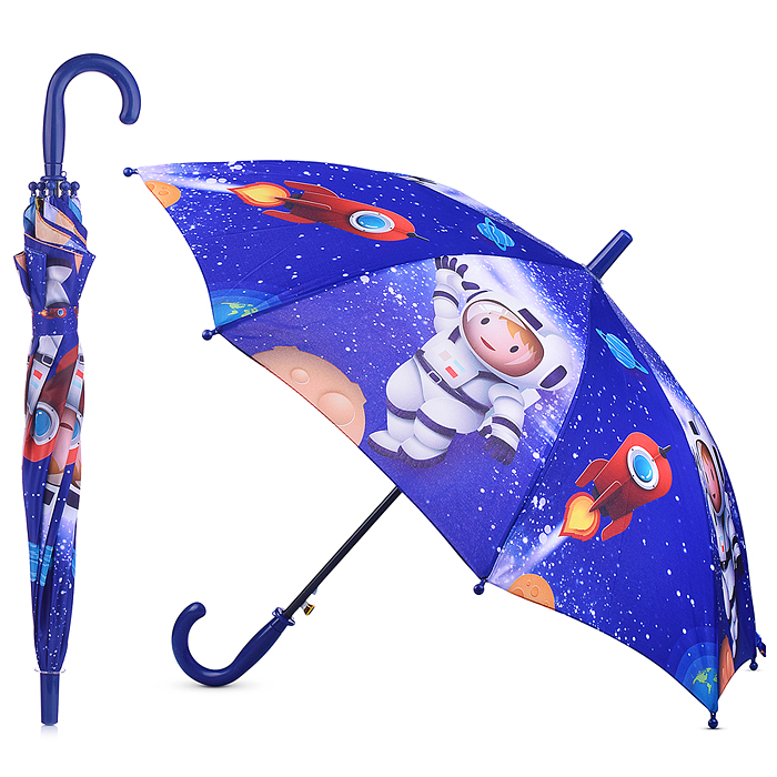 Зонт детский 00-5936 "Путешествие в космос" (45 см)